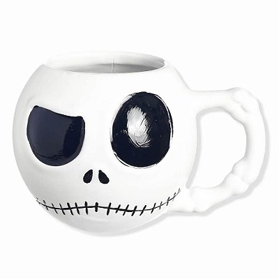 Caneca 3D Formato Jack Skelligton - The Nightmare Before Christmas