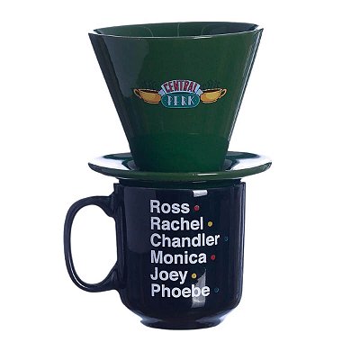 Caneca com Coador Central Perk - Friends