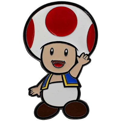 Pin Gigante Toad - Super Mario
