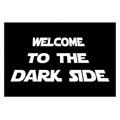 Capacho Welcome to the Dark Side - Star Wars
