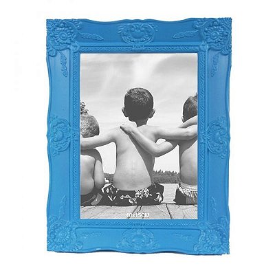 Porta-retrato Provençal Azul 10x15cm Porta-retrato Provençal Azul 10x15cm