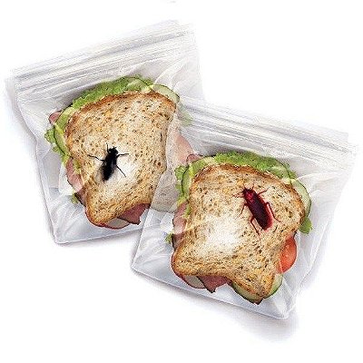 Sacos de Sanduíche Insetos Sacos de Sanduíche Insetos