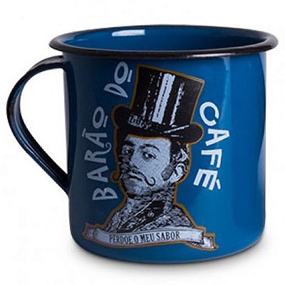 Caneca Metal Esmaltado Barão do Café Caneca Metal Esmaltado Barão do Café