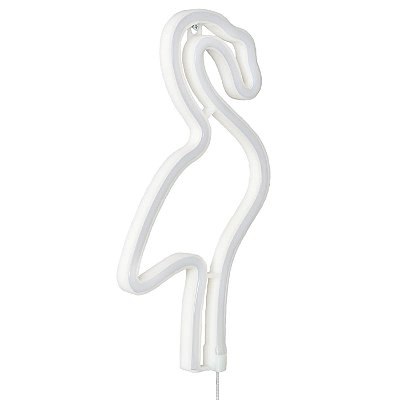 Luminária Neon Flamingo Led USB - Vermelho