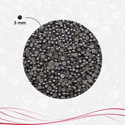 Meia Pérola 3mm 1.000
