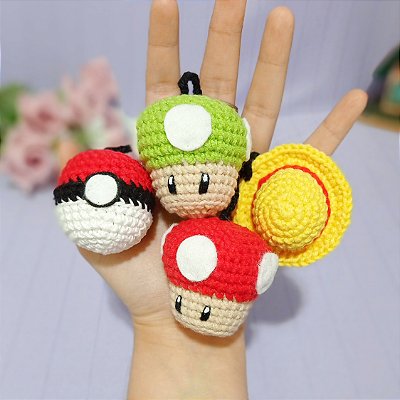 Chaveiros variados do Universo Geek SOB ENCOMENDA