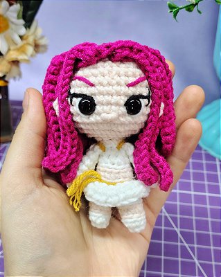 Amigurumi Mira Guerreiras do Kpop (Kpop Demon Hunters)
