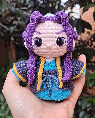 Amigurumi Jinshi Diários de uma Apotecária