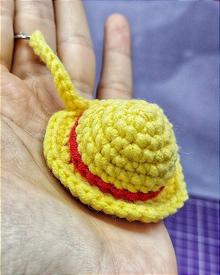 Chaveiro Chapéu de Palha One Piece