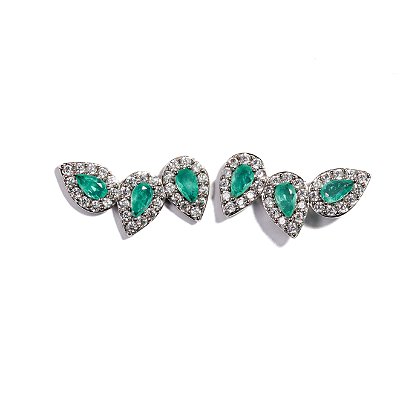 Brinco Ear Cuff Turmalina Helena