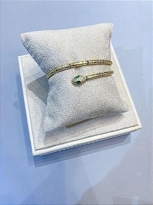 Bracelete Snake Gold Ajustável