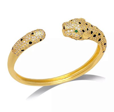 Bracelete Ounce Black Gold