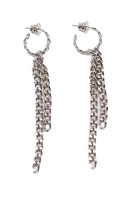 Argola Corrente Diamond Selena