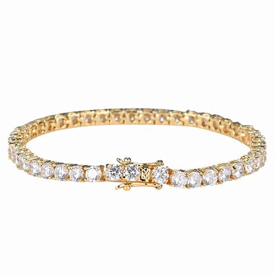 Pulseira Riviera 3MM Gold