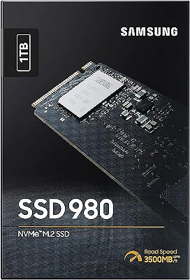 SAMSUNG 980 SSD 1TB PCle 3.0x4, NVMe M.2 2280