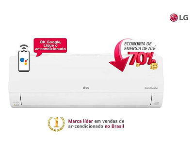 Ar Condicionado Split Hi Wall Inverter LG Dual Voice 220b