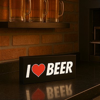 LUMINOSO I LOVE BEER