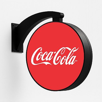 Luminoso Dupla Face Coca Cola