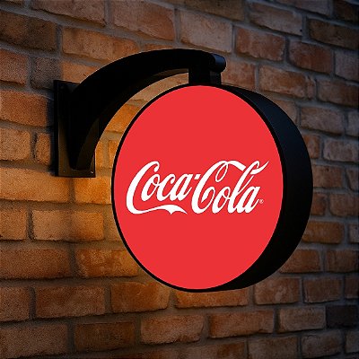 Luminoso Dupla Face Coca Cola