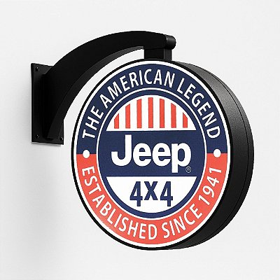 Luminoso Dupla Face Jeep