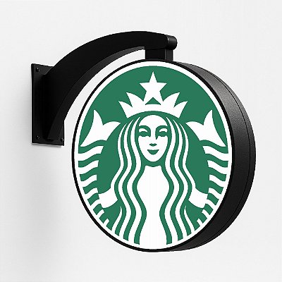 Luminoso Dupla Face Star Bucks