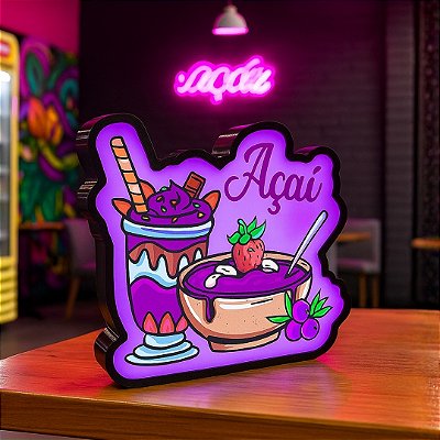 LUMINOSO DE MESA AÇAÍ