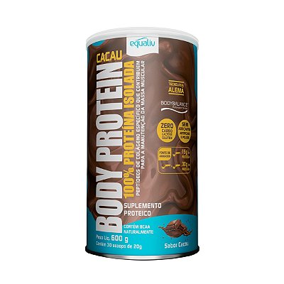 Body Protein Cacau - 600g - Equaliv