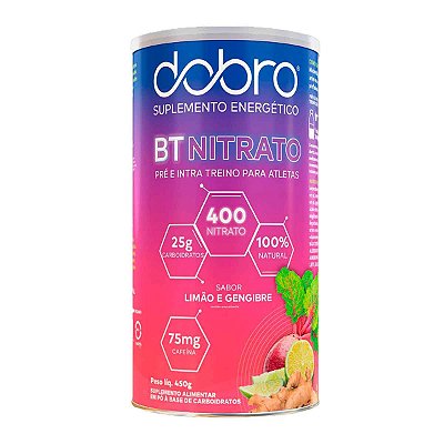 BT Nitrato Limão e Gengibre - 450g - Dobro