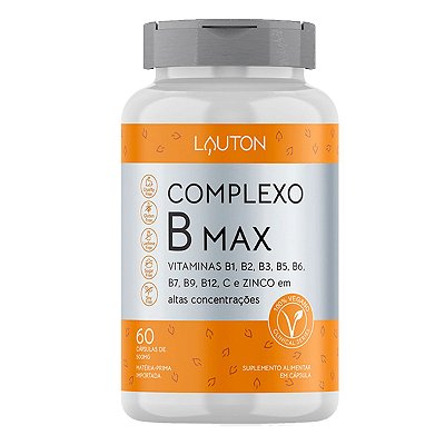 Complexo B (Clinical Series) - 60 Cápsulas - Lauton Nutrition