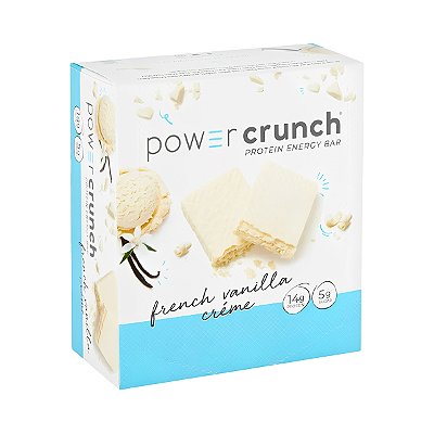 Protein Energy Bar Original French Vanilla Crème - 12 Unidades Power Crunch