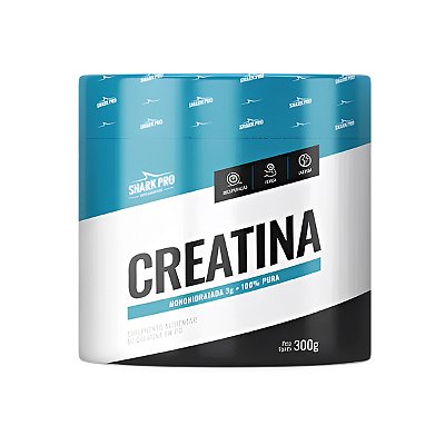 Creatina Monohidratada - 300g - Shark Pro