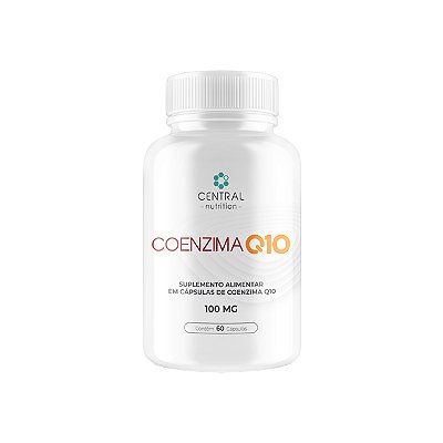 Coenzima Q10 100 Mg - 60 Cápsulas - Central Nutrition