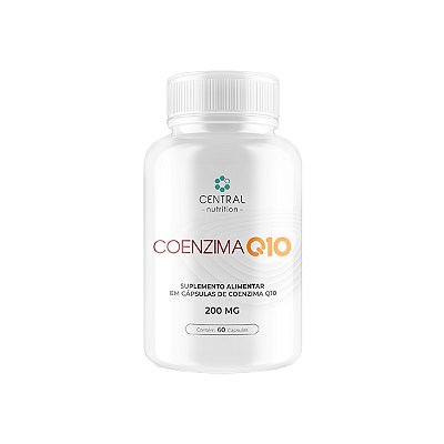Coenzima Q10 200 Mg - 60 Cápsulas - Central Nutrition