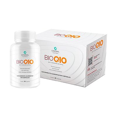 BioqQ10 - 30 Cápsulas - Central Nutrition