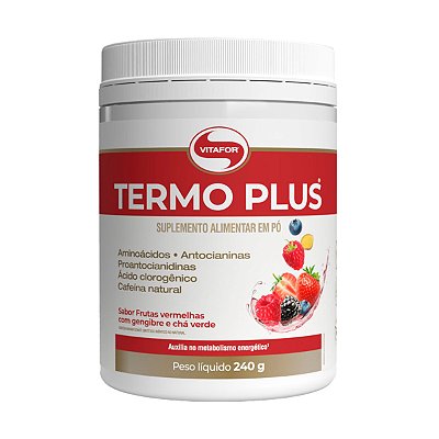 Termo Plus Frutas Vermelhas Com Gengibre – 240g – Vitafor