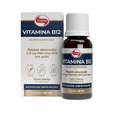 Vitamina B12 – 20ml – Vitafor