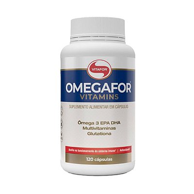 Omegafor Vitamins – 120 Cápsulas – Vitafor