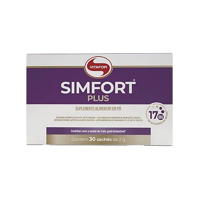 Simfort Plus – 30 Sachês – Vitafor