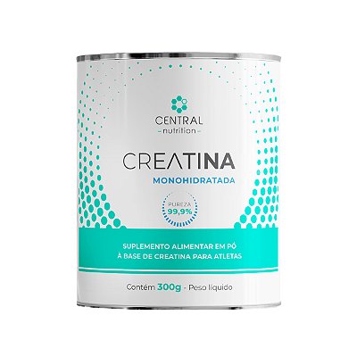 Creatina Monohidratada - 300g - Central Nutriton
