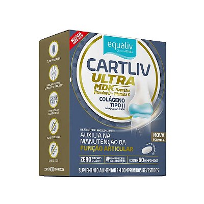 Cartliv Ultra Mdk - 60 Cápsulas - Equaliv