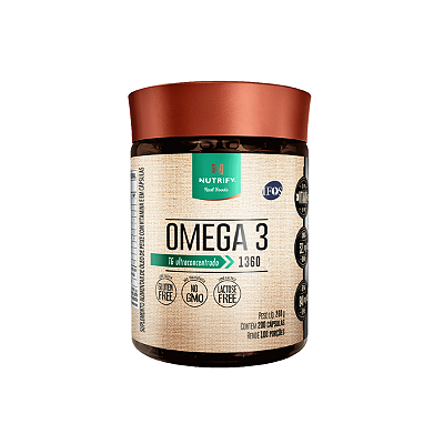 OMEGA 3 - 200 CAPSULAS - NUTRIFY