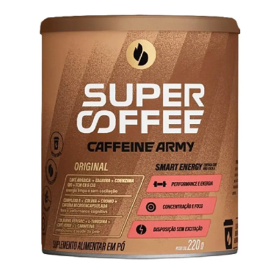 SuperCoffee 3.0 Caffeine Army 220g – Sabor Original