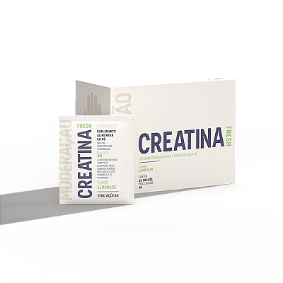 CREATINA FRESH - CX 30 SACHES 3g - MODERAÇÃO