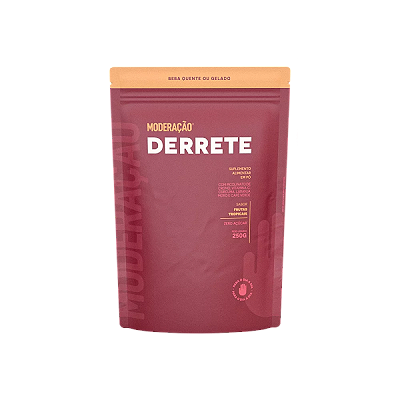 MODERAÇÃO DERRETE - FRUTAS TROPICAIS - 250g - MODERAÇÃO