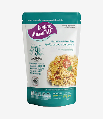 MASSA MF - TIPO COUSCOUS DE PEROLA - 270g - KONJAC