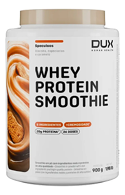 WHEY PROTEIN SMOOTHIE - SABOR SPECULOOS - POTE 900g - DUX NUTRITION
