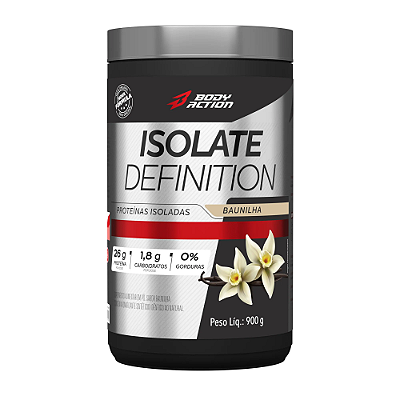 Isolate Definition Bodyaction 900g – Sabor Baunilha