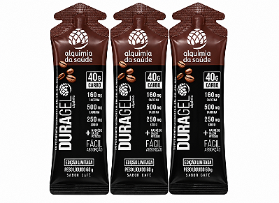 Gel Alquimia Duragel Sabor Café 40g de Carboidrato - 3und