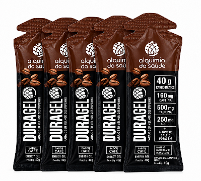 Gel Alquimia Duragel Sabor Café 40g de Carbo - 5und