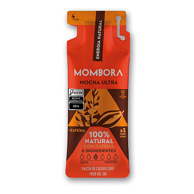 PASTA DE CACAU - MOCHA ULTRA - CX/ 10 SACHÊS - MOMBORA